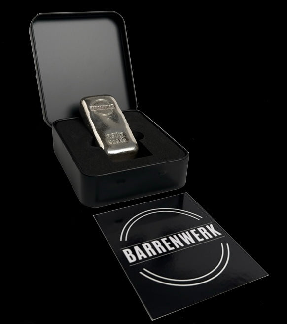 Barrenwerk-Trio 1x100g, 1x250g, 1x1oz Silberbarren