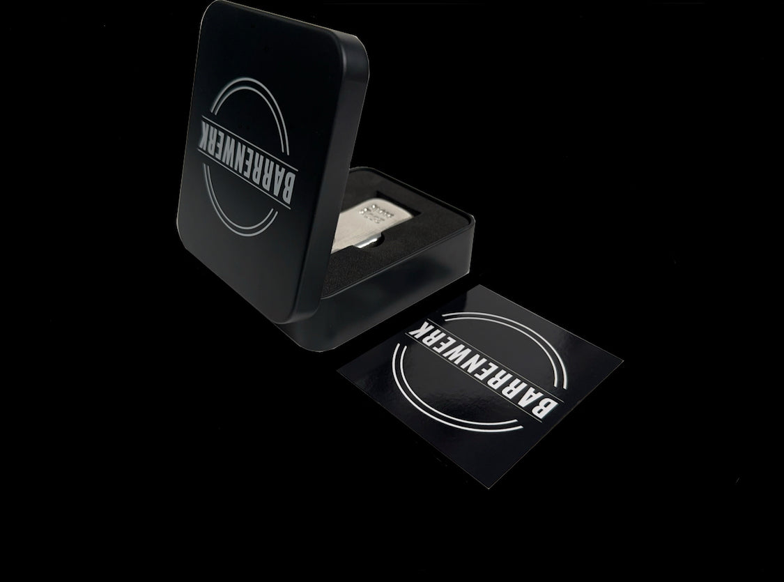 Barrenwerk-Trio 1x100g, 1x250g, 1x1oz Silberbarren